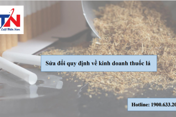 📚 Sửa đổi quy định về kinh doanh thuốc lá 📚